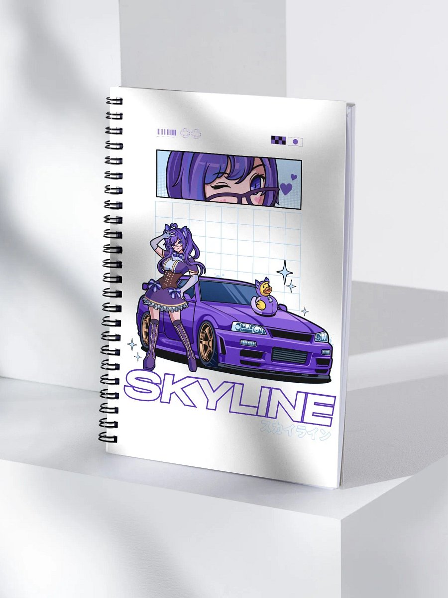 Stormy Skyline Spiral Notebook product image (4)