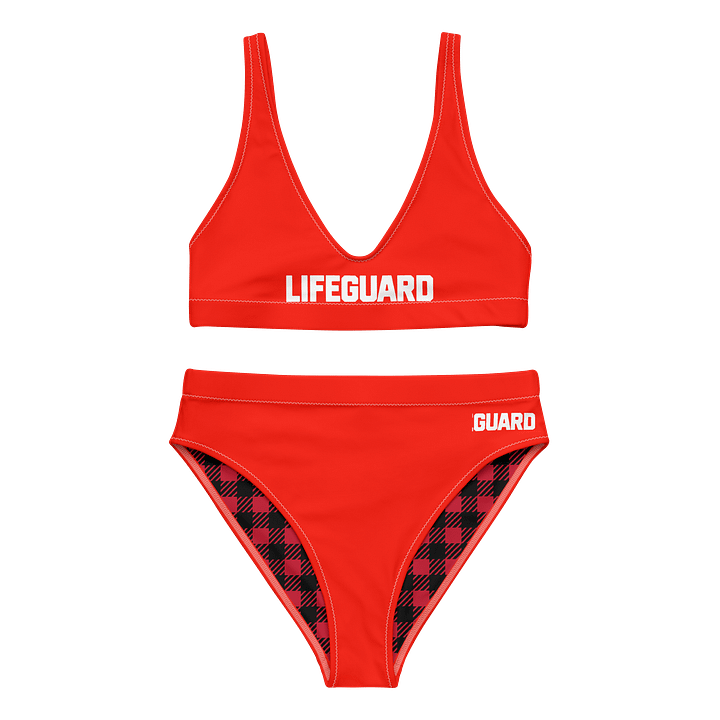 Classic Lifeguard Two-Piece - Red product image (1)