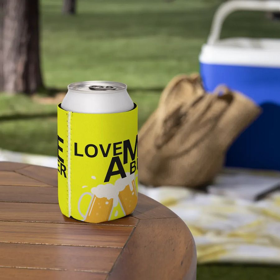 LOVE ME A BEER Can Cooler product image (7)