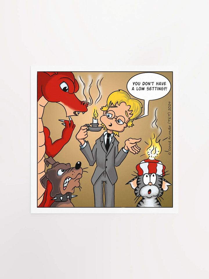 Low Setting, Light a Candle for TET - Resident Dragon Poster product image (2)