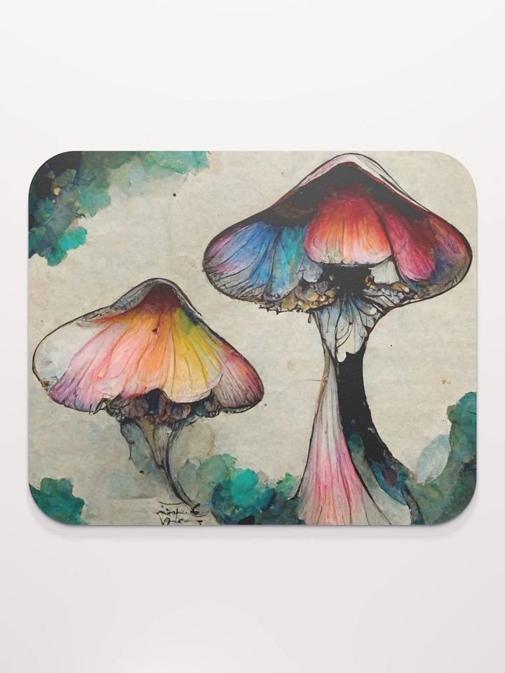 Whimsical Mushroom Dreams Mouse Pad product image (2)