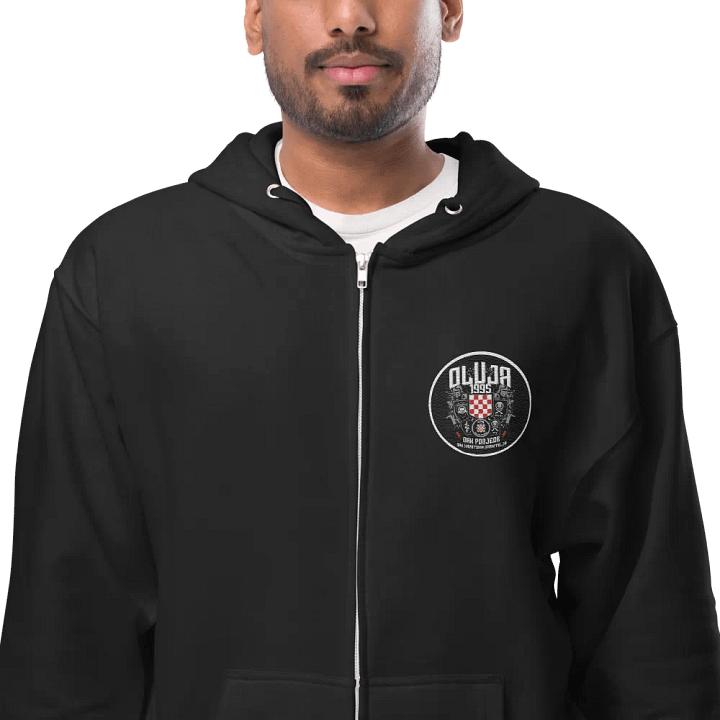 Croatian Oluja 1995 Zip-Up Hoodie product image (2)