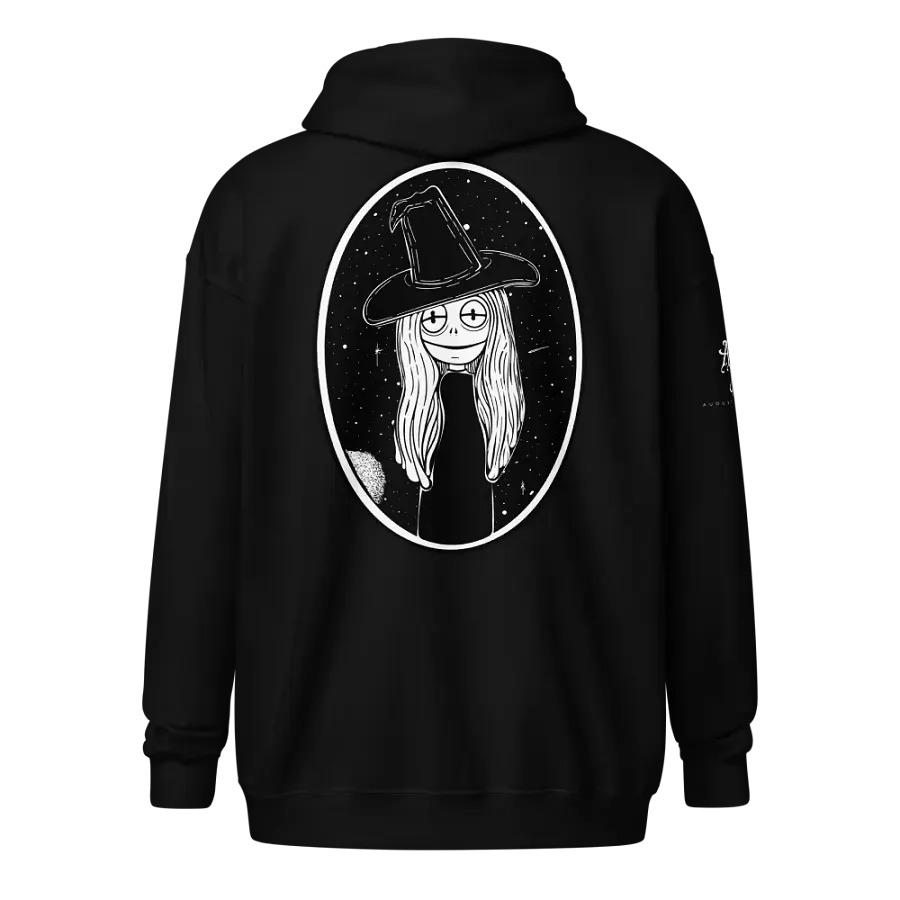 Frog Witch Zip Hoodie product image (1)
