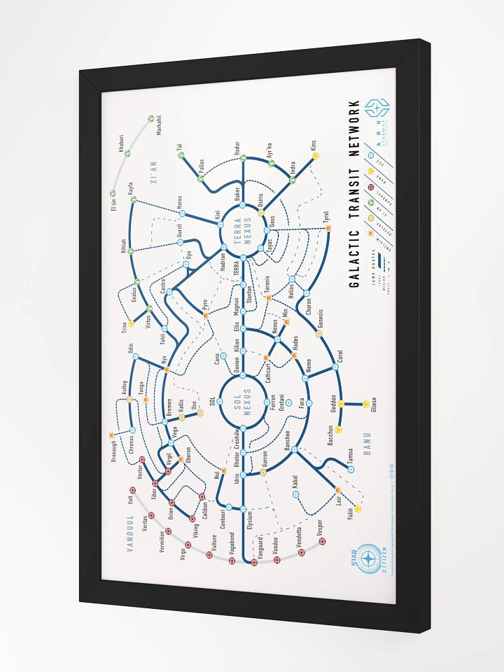 Galactic Transit Map product image (2)