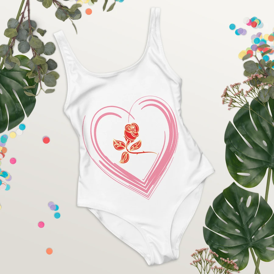 Golden Rose Heart All-Over Swimsuit product image (10)