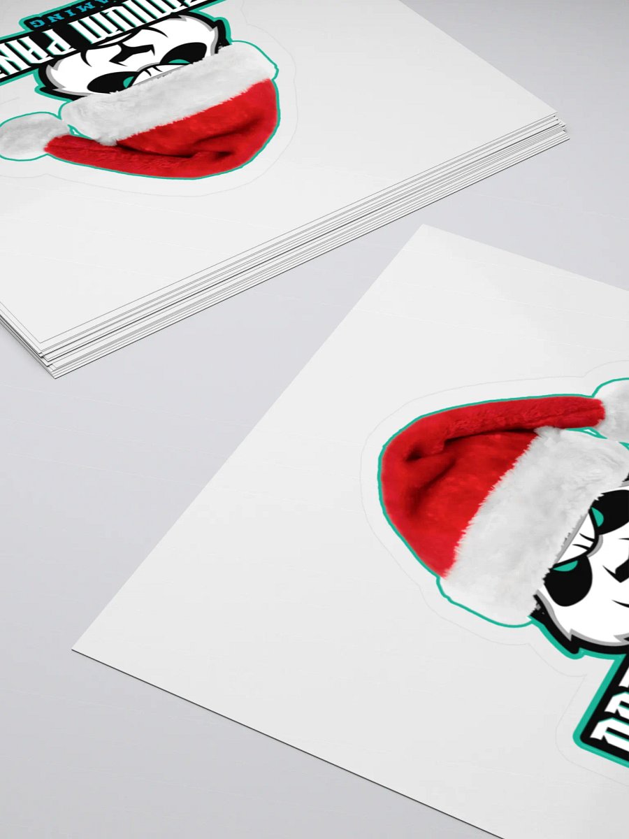 Santa Panda Kiss Cut Stickers product image (4)