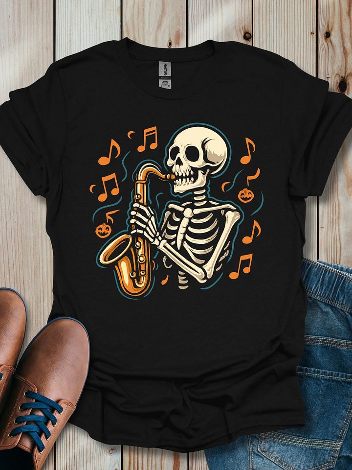 Halloween Saxophone T-Shirt product image (1)