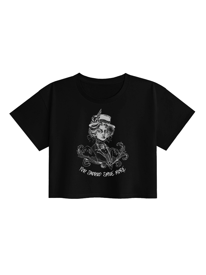 "SMILE MORE" Crop Top (Design #2) product image (1)