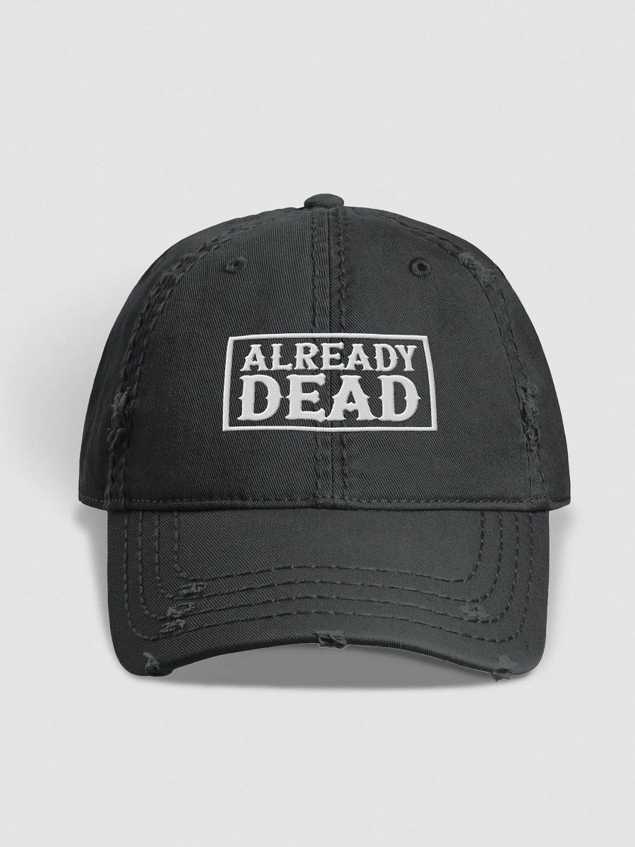 Already Dead Distressed Dad Cap product image (1)