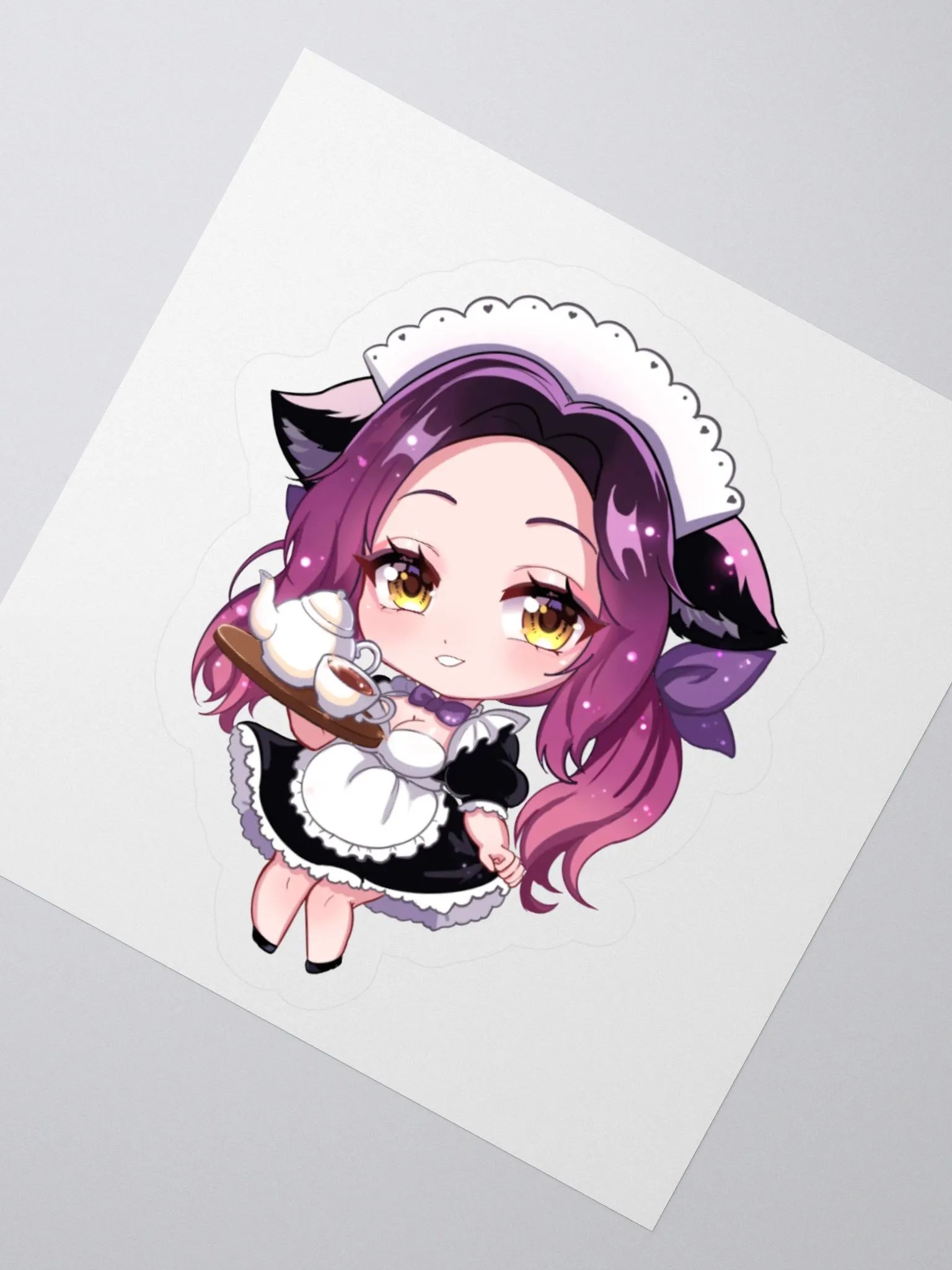 French Maid Monique Sticker product image (4)
