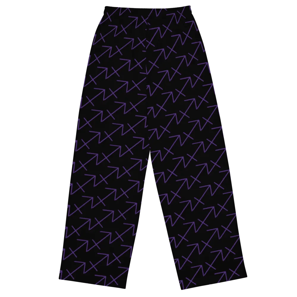 Mystic Sagittarius Arrows Wide-Leg Pants product image (2)