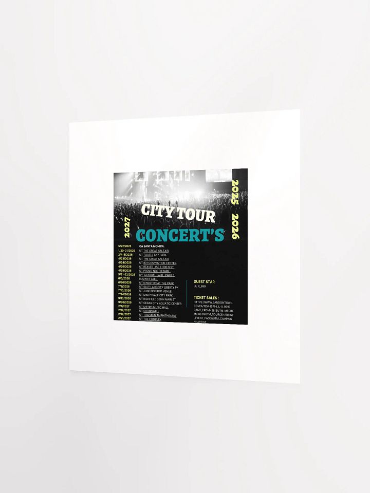Lil x_999 Tour poster product image (4)
