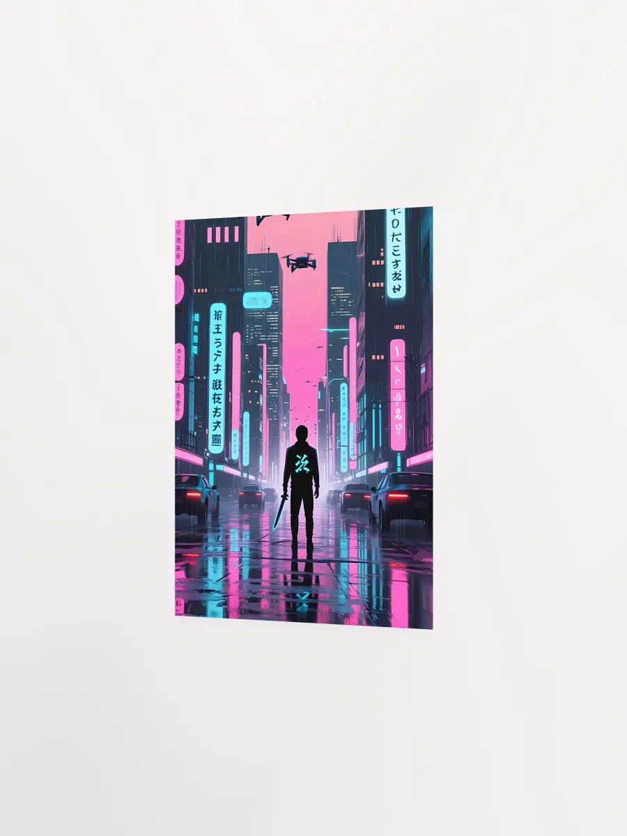 Neon Samurai Poster product image (2)