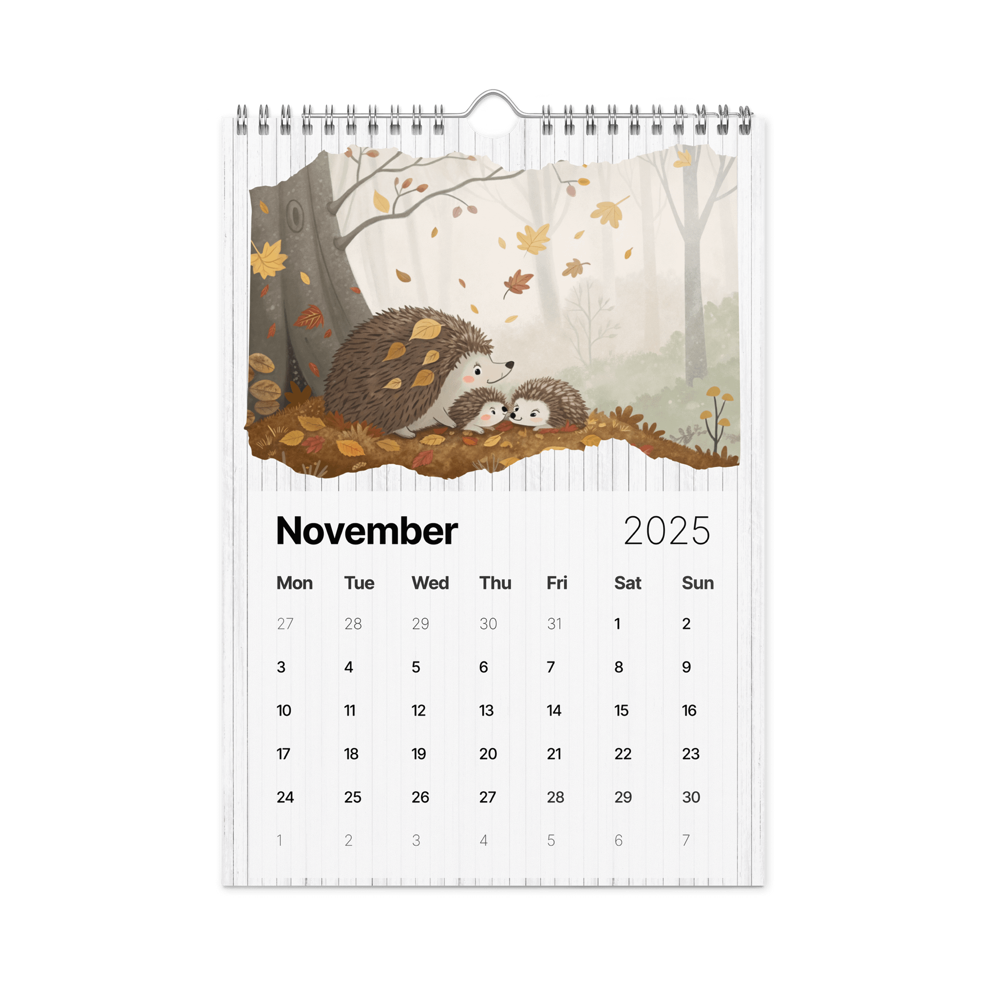ADORABLE ANIMALS WALL CALENDAR 2026 product image (11)