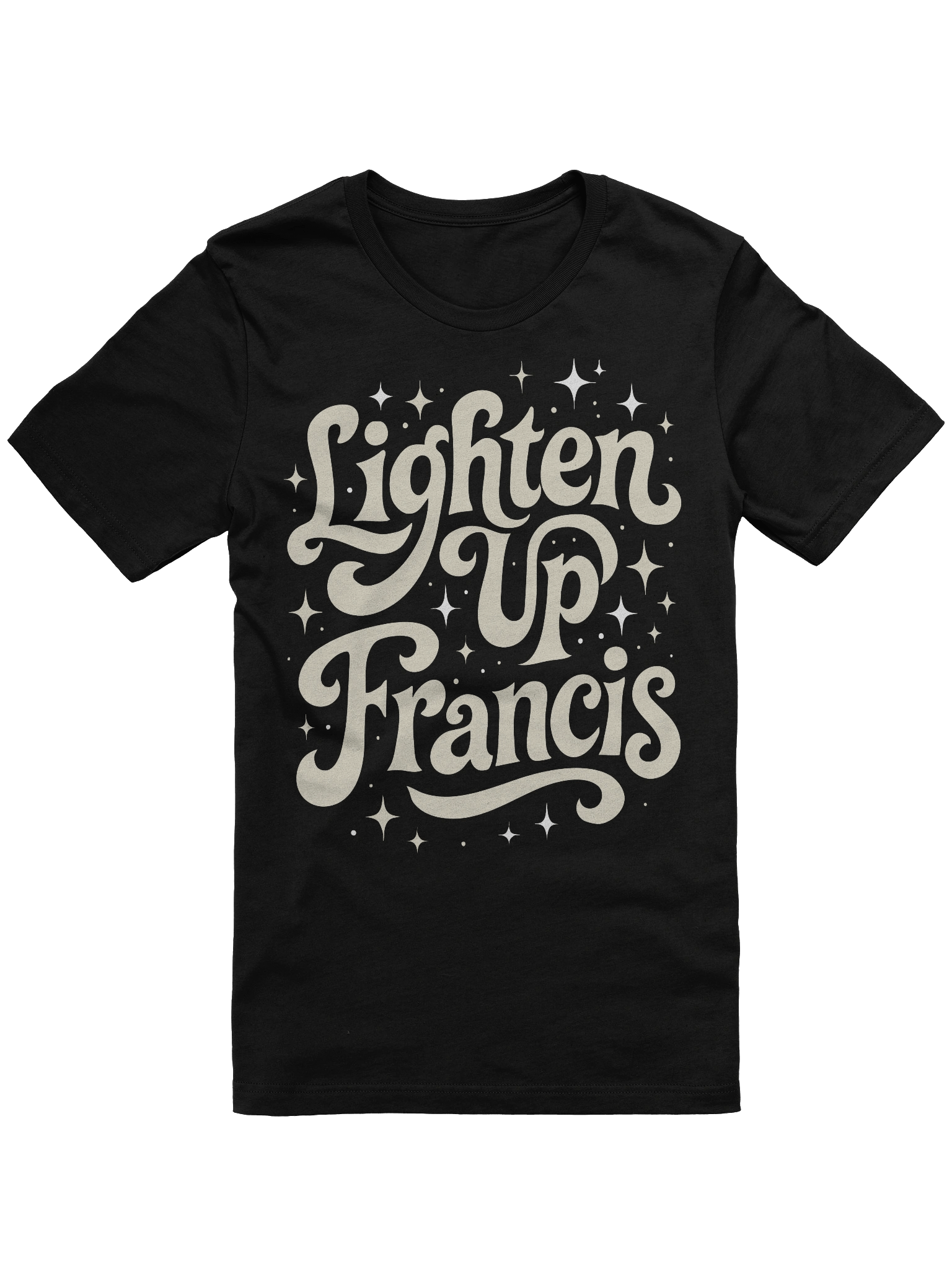 Lighten Up Francis Funny Retro Humor Design product image (2)