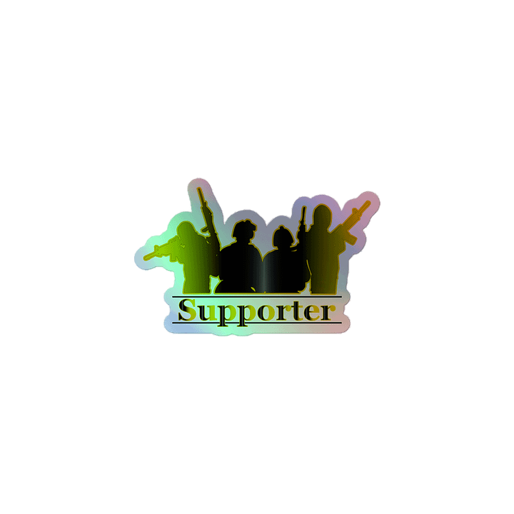 Holo Sticker (Gold) product image (1)