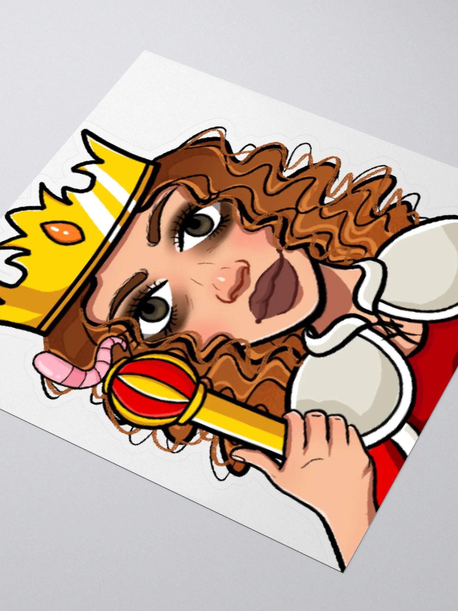 Worm Queen Sticker product image (3)
