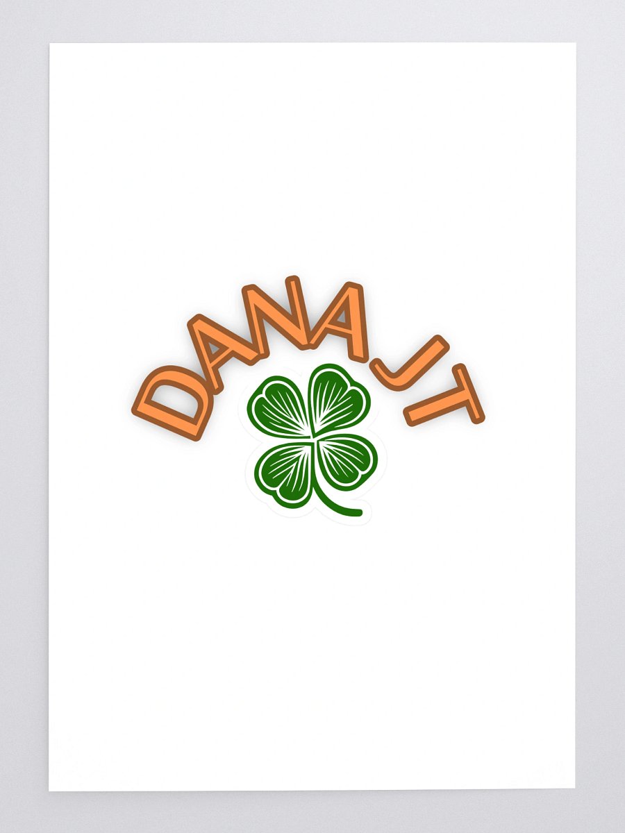 DANA JT Lucky Charm Sticker Sheet product image (3)
