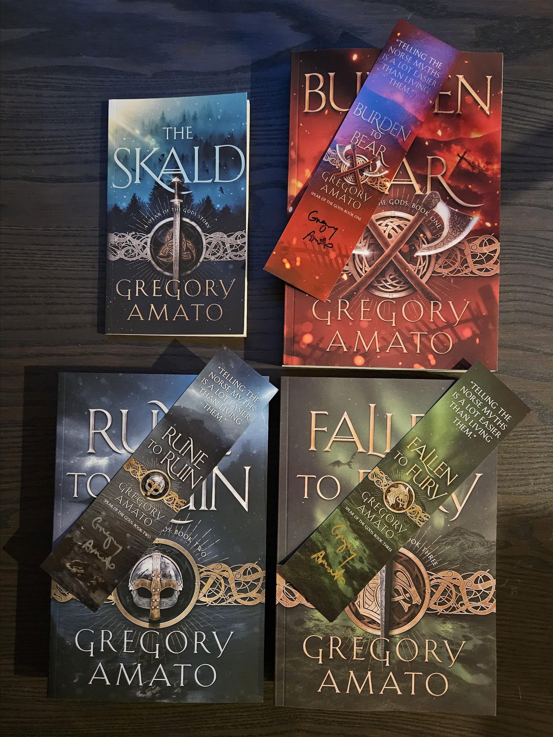 Spear of the Gods, books 1-3 (signed paperbacks) product image (1)