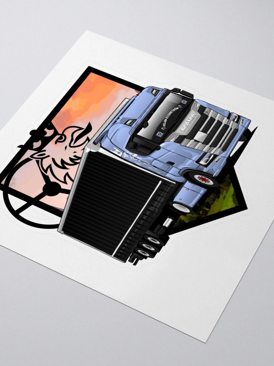 ICON S450 Rooster Road Warrior Kiss Cut Stickers product image (11)