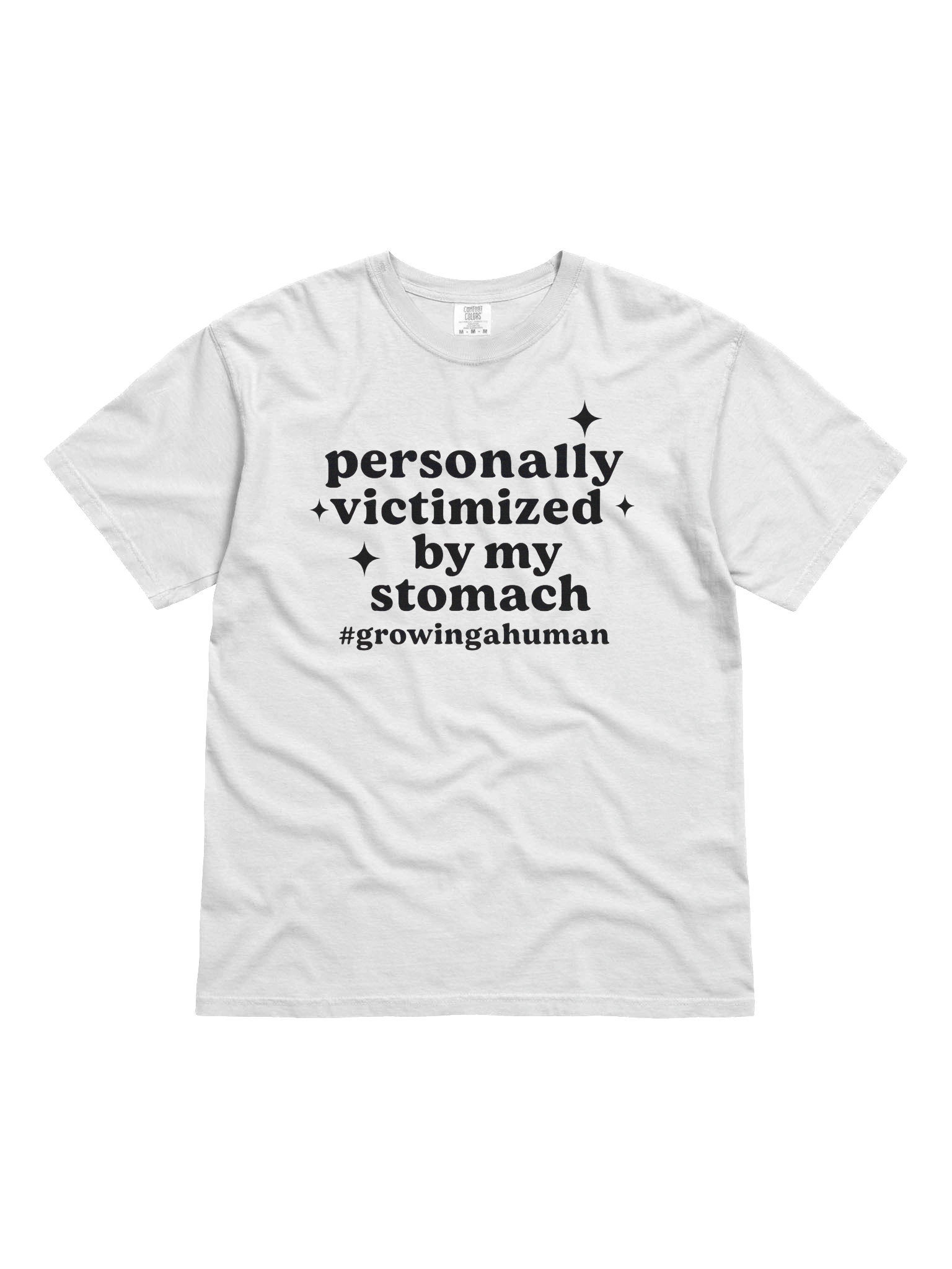 Personally Victimized By My Stomach — #GrowingAHuman Maternity Tee product image (2)