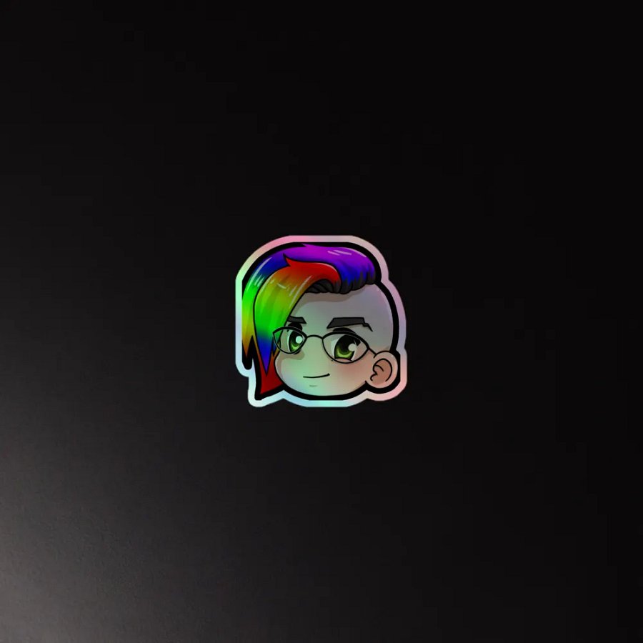 Hybrid Pride Holo Sticker product image (2)