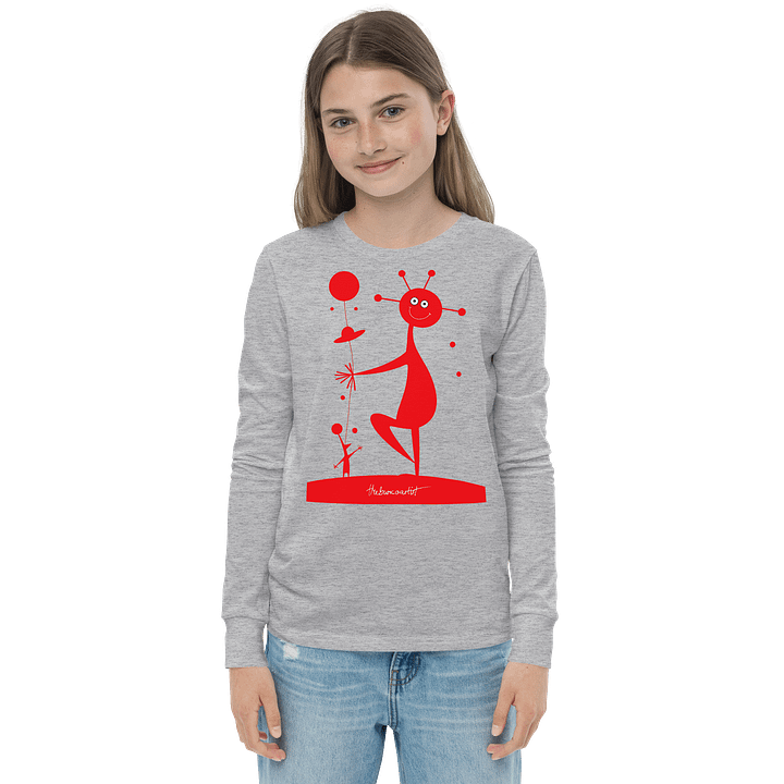 Bella+Canvas Youth Long Sleeve T-Shirt product image (1)