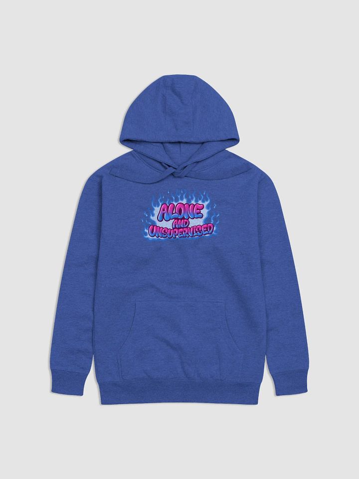 Alone and Unsupervised Hoodie product image (2)