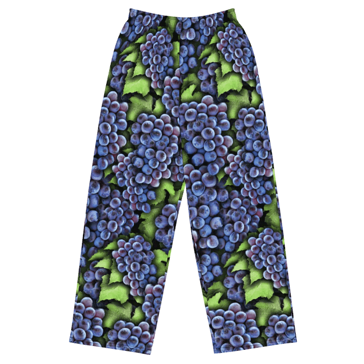 Grapes Pattern Wideleg Pants product image (2)