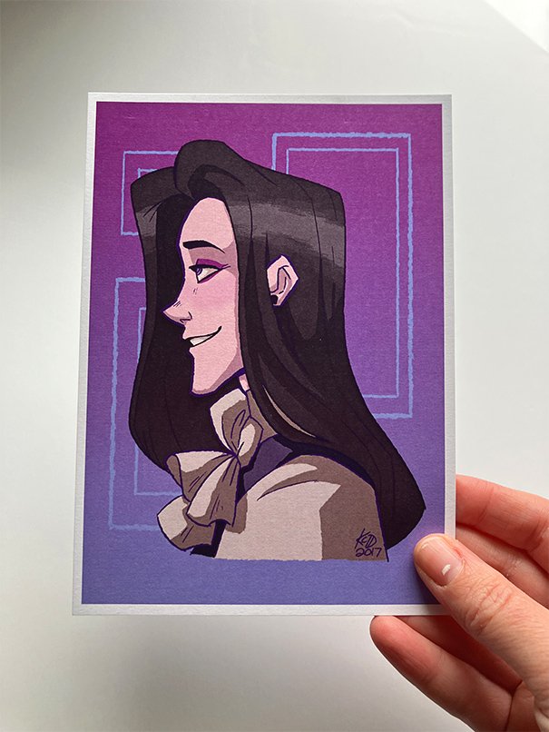 Dream Daddy Damien - 5 x 7 Print product image (1)