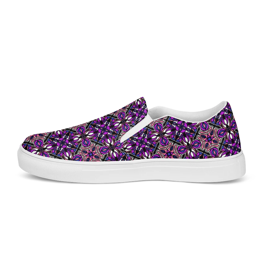 Mens Slip On Canvas - Gender Fluid Abstract product image (4)