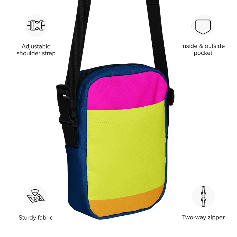 Color Block Crossbody Bag product image (11)