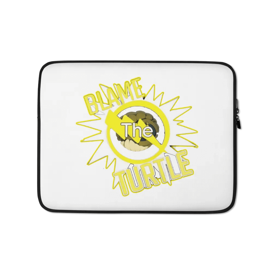 Blame The Turtle! Laptop Sleeve product image (1)
