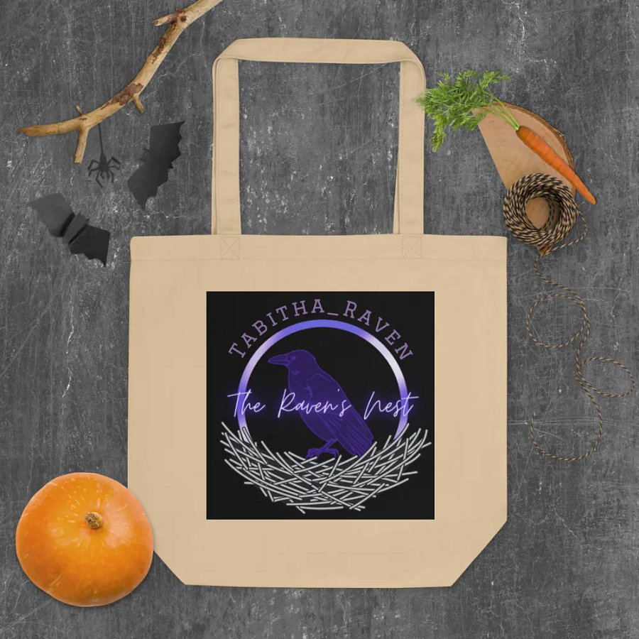 Raven's Nest Eco Tote: Mystical & Sustainable product image (5)