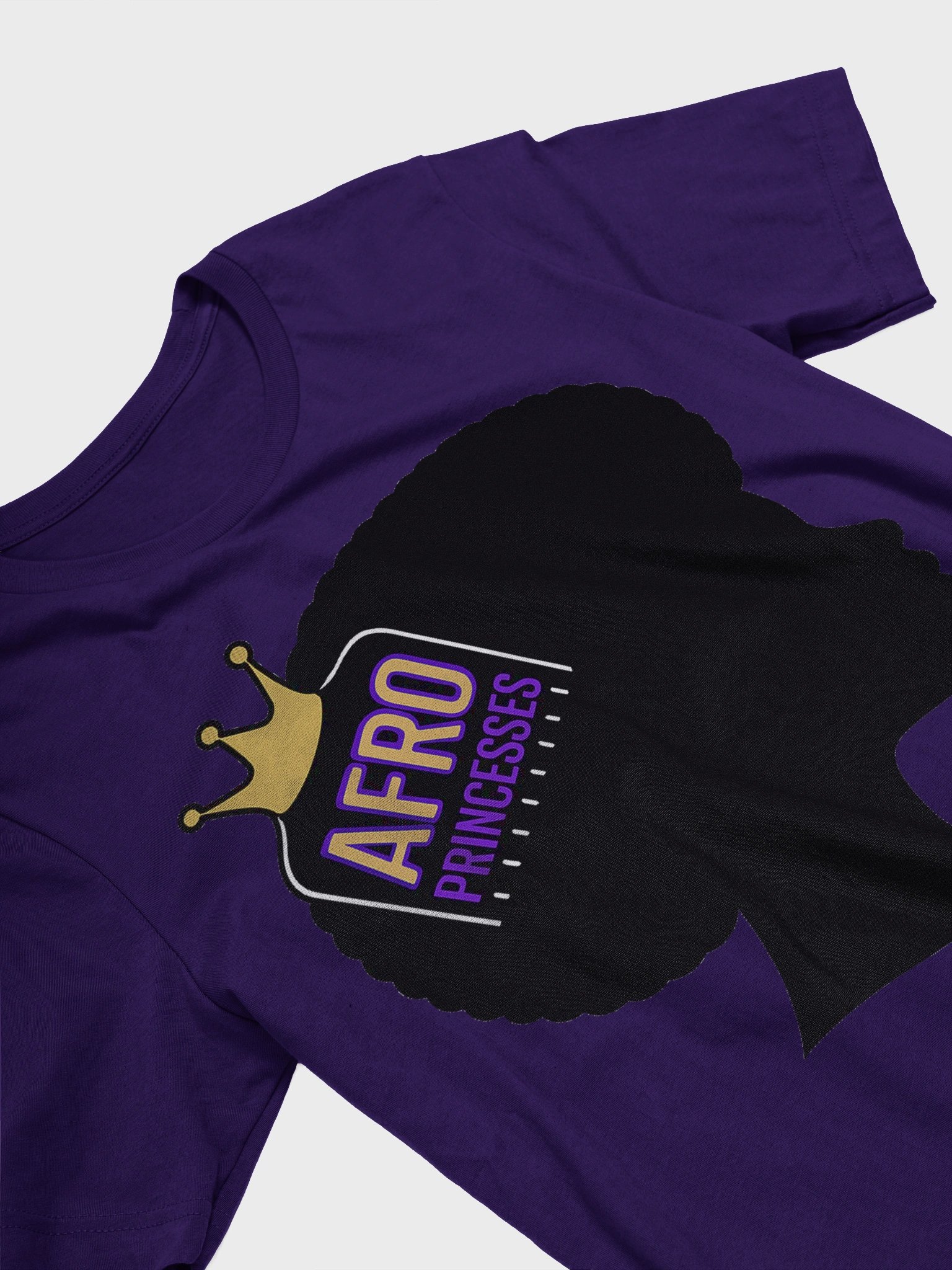 Afro Princesses Tee (Purple Highlight) product image (3)