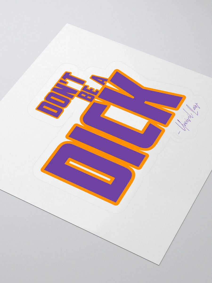 Don't be a d*ck (stick it!) product image (3)