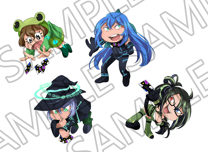[Pre-Order] Dimension Chasers Charm Set product image (1)