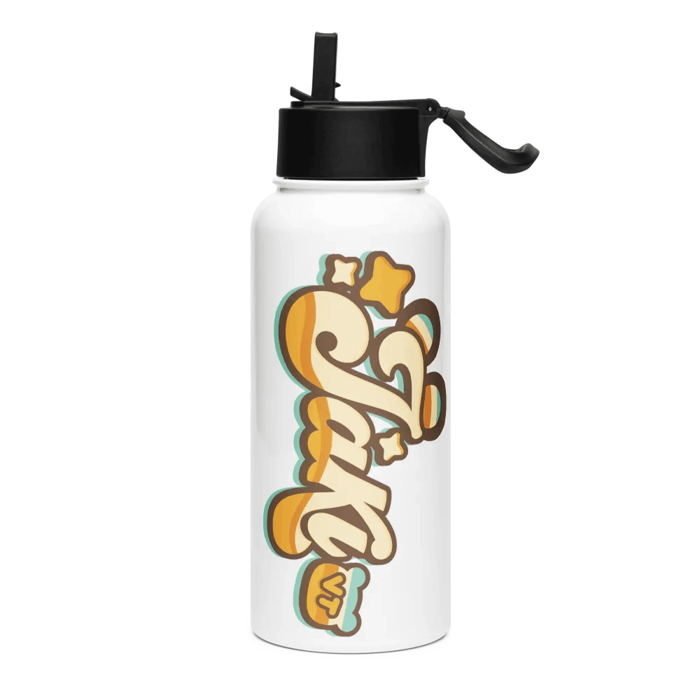 Give Glasses Stainless Steel Bottle product image (2)