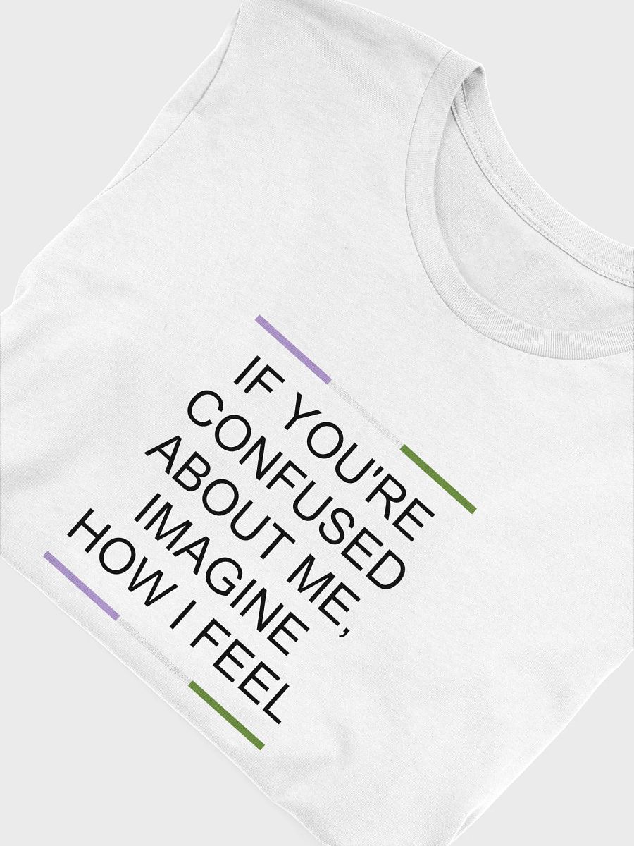genderqueer confused t-shirt product image (5)