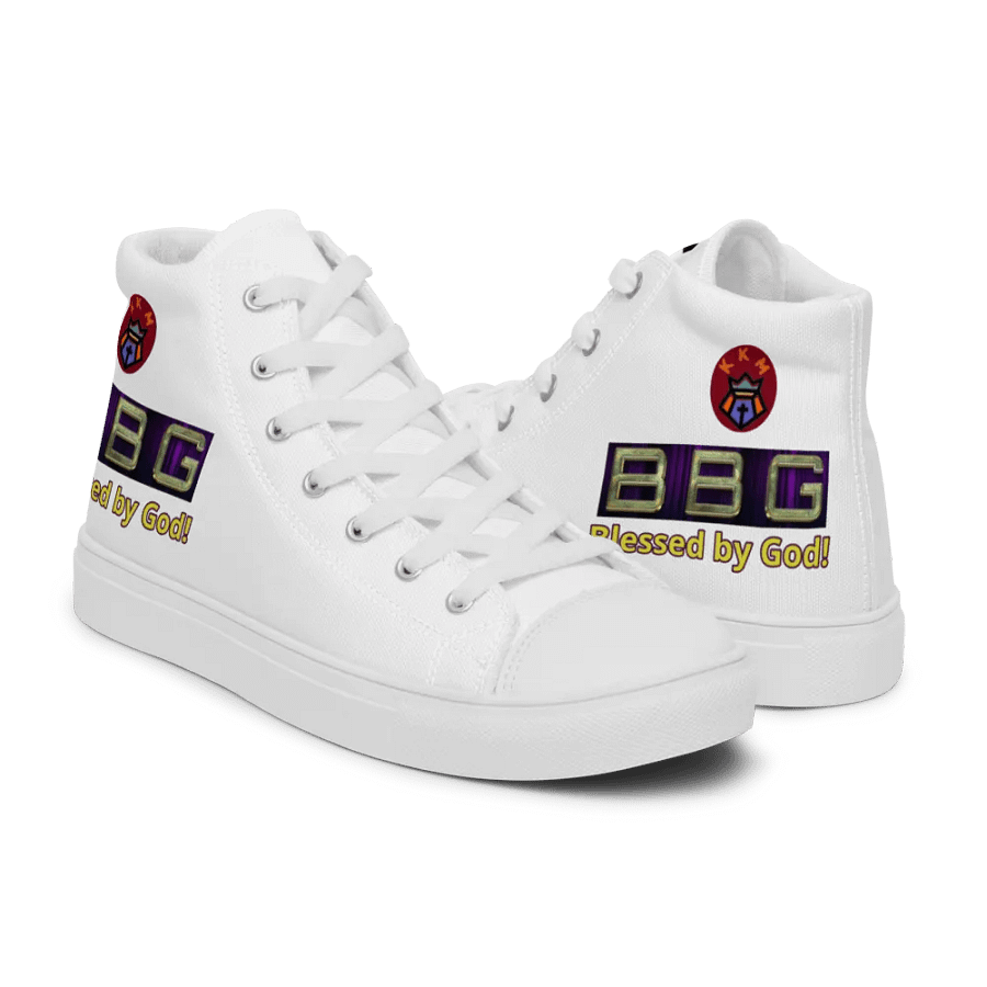 BBG White High Tops product image (7)