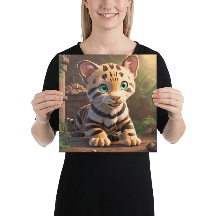 Endangered Species - Mexico - Ocelot Canvas Art product image (2)
