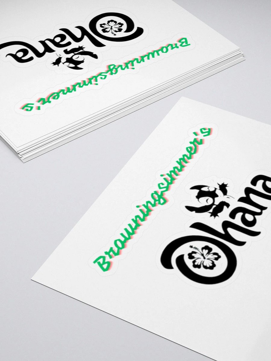 BrowningSimmer Ohana Stickers product image (12)