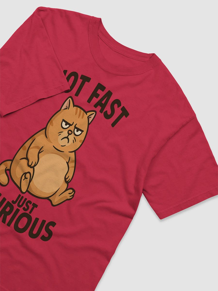 Not Fast Just Furious Cat Tee – Hilarious Grumpy Cat Mood product image (3)