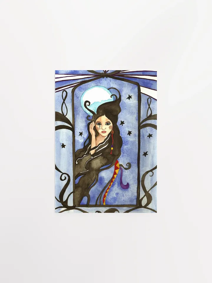 Kuutar Goddess Of The Moon Art Print product image (4)