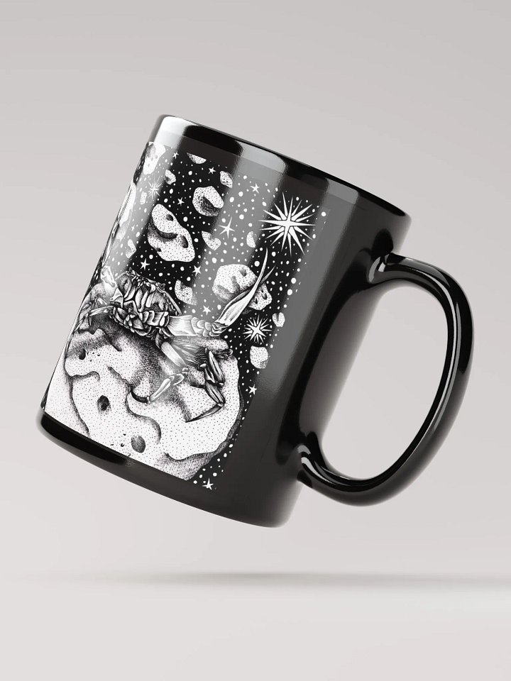 Cancer Zodiac, Black Glossy Mug product image (4)