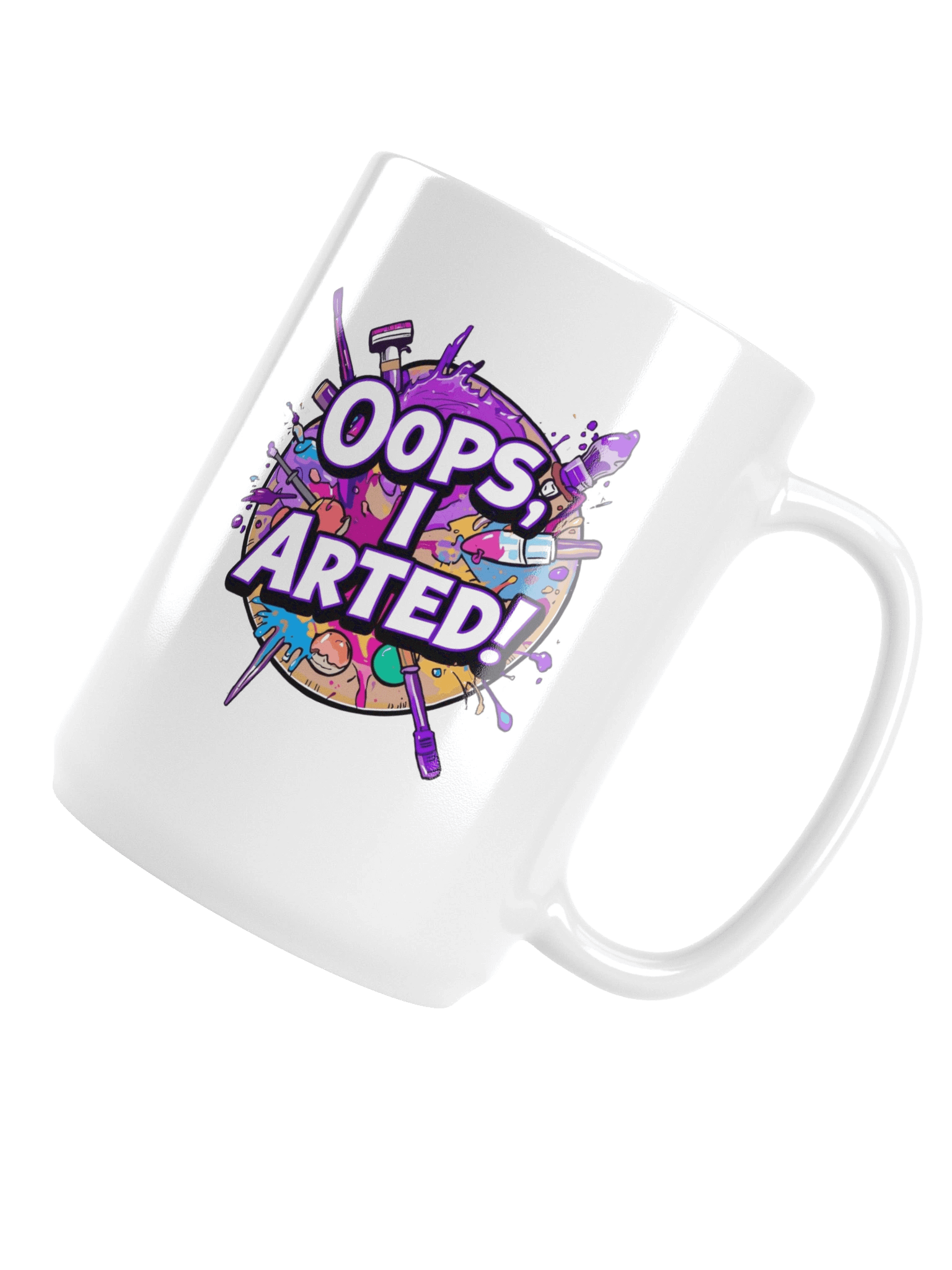 Oop, I Arted! Cup product image (5)
