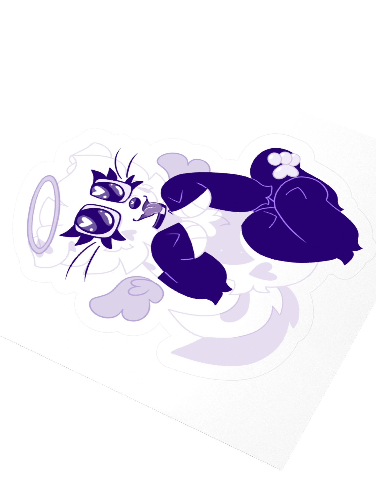 angel puppy sticker product image (7)