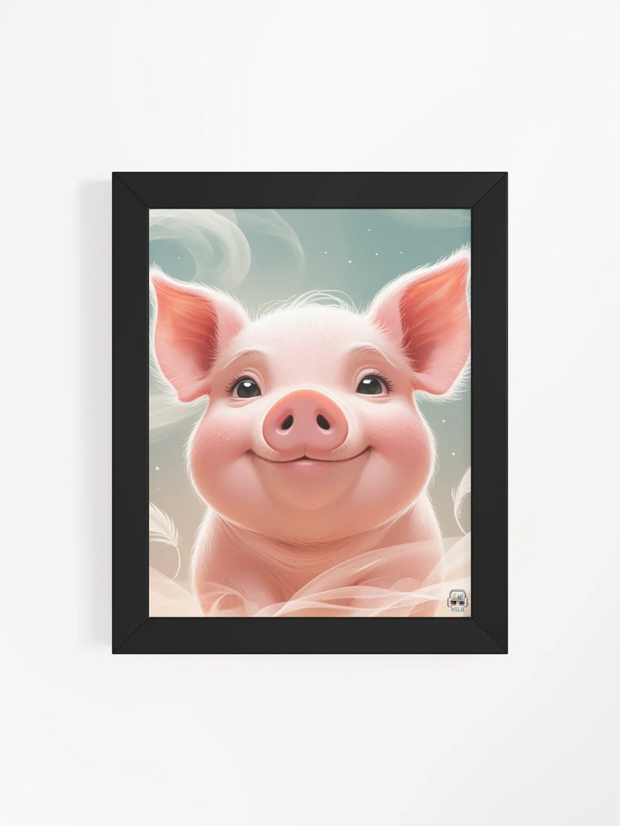 Piggy Down Piglet Framed Matte Poster product image (28)
