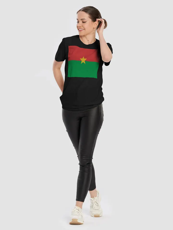 Exclusive Burkina Faso Flag Unisex T-Shirt - Supersoft Tee product image (1)