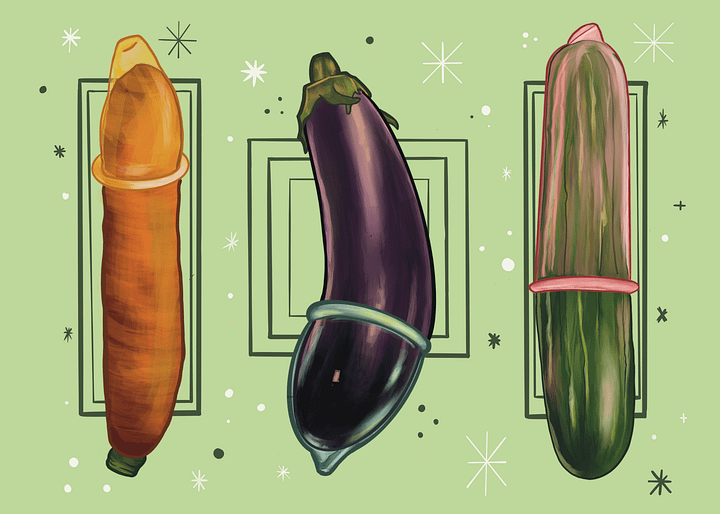 Sex Education Print Fine Art Print | Sex Positive Art Print | Colourful Fine Art Print to Spice Up Your Living Spaces! product image (1)